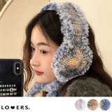 冬新作 フェイクファー カラフルニット編み | LOVERS | 詳細画像1 