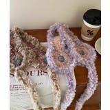 冬新作 フェイクファー カラフルニット編み | LOVERS | 詳細画像3 