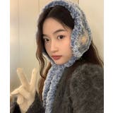 冬新作 フェイクファー カラフルニット編み | LOVERS | 詳細画像14 