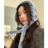 冬新作 フェイクファー カラフルニット編み | LOVERS | 詳細画像16 