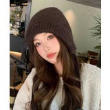 春新作 紐付き フードニットキャップ韓国カジュアル | LOVERS | 詳細画像6