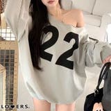 冬新作 ワンショルダー ナンバープリント | LOVERS | 詳細画像1