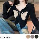 冬新作 バタフライパッチ ダブルジップ | LOVERS | 詳細画像1 