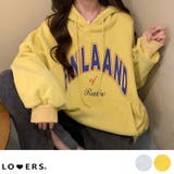 冬新作 ビッグシルエット カレッジロゴ | LOVERS | 詳細画像1