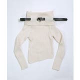 冬新作 ベルト付き オフショルダー | LOVERS | 詳細画像21 