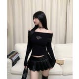 冬新作 ベルト付き オフショルダー | LOVERS | 詳細画像6 