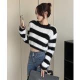 冬新作 ショート丈 ボーダー | LOVERS | 詳細画像7 