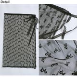 冬新作 リボン柄レース レイヤードラップスカート | LOVERS | 詳細画像19 