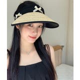 春新作 リボンモチーフ ペーパーサンバイザー | LOVERS | 詳細画像3