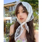 冬新作 レースドッキング バブーシュカ | LOVERS | 詳細画像4 