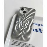 冬新作 バタフライデザイン メタリックシルバー | LOVERS | 詳細画像5