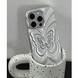 冬新作 バタフライデザイン メタリックシルバー | LOVERS | 詳細画像7