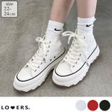 冬新作 ボリュームソール キャンバス | LOVERS | 詳細画像1 