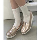 ピンク | 冬新作 日本製ウェッジソールパンプス日本製 厚底 | LOVERS