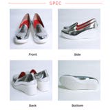 冬新作 日本製ウェッジソールパンプス日本製 厚底 | LOVERS | 詳細画像32 