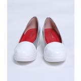 冬新作 日本製ウェッジソールバイカラーパンプス日本製 厚底 | LOVERS | 詳細画像15 