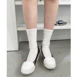 冬新作 日本製ウェッジソールバイカラーパンプス日本製 厚底 | LOVERS | 詳細画像11 