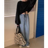 冬新作 クロップド丈 裾絞りスウェットma | LOVERS | 詳細画像6