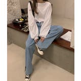 冬新作 クロップド丈 裾絞りスウェットma | LOVERS | 詳細画像8