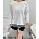 冬新作 シアーレイヤード トップスma | LOVERS | 詳細画像4 