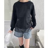 冬新作 シアーレイヤード トップスma | LOVERS | 詳細画像9 