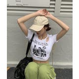 春新作 ショルダーカットアウト ショート丈チビTシャツ | LOVERS | 詳細画像9