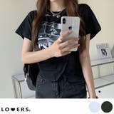 冬新作 フォトプリント アシンメトリー | LOVERS | 詳細画像1 