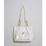 冬新作 チェーンハンドル クリアポケット付き | LOVERS | 詳細画像11 