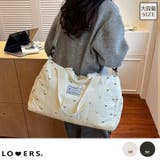 夏新作 リボン柄 シューズ収納付き | LOVERS | 詳細画像1