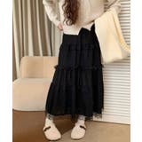 冬新作 フラワーレース ティアード | LOVERS | 詳細画像7 