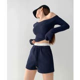 冬新作 レースレイヤード風 スウェットショートパンツブロケットコア | LOVERS | 詳細画像11