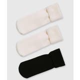 冬新作 ベーシック 裏起毛靴下 | LOVERS | 詳細画像3 