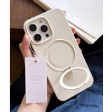 アイボリー | 冬新作 MagSaf リングスタンド付き | LOVERS