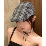 グレー | 冬新作 チェック柄 スクエアベルト | LOVERS