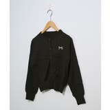 冬新作 ワンポイントリボン刺繍 ニットカーディガン | LOVERS | 詳細画像15