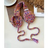 冬新作 カラフルニット編み 紐付き | LOVERS | 詳細画像5 