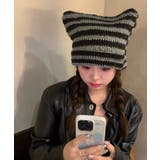 冬新作 猫耳 ボーダー | LOVERS | 詳細画像5 