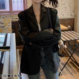 冬新作 PUレザー テーラードジャケット海外コーデ | LOVERS | 詳細画像1 