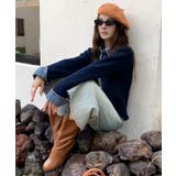 冬新作 デニムドッキング ニットカーディガントップス | LOVERS | 詳細画像2