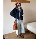 冬新作 デニムドッキング ニットカーディガントップス | LOVERS | 詳細画像3