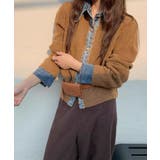 冬新作 デニムドッキング ニットカーディガントップス | LOVERS | 詳細画像8