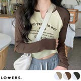 冬新作 スリットネック ラグラン | LOVERS | 詳細画像1 