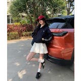 冬新作 ワンポイントリボン刺繍 袖レースライン | LOVERS | 詳細画像6 