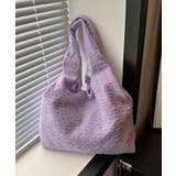 パープル | 春新作 チュールレース ふくれジャガード | LOVERS