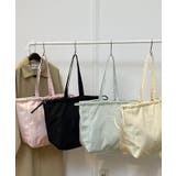 冬新作 ミニポーチ付き 巾着ナイロントートバッグA4サイズ | LOVERS | 詳細画像4 