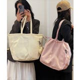 冬新作 ミニポーチ付き 巾着ナイロントートバッグA4サイズ | LOVERS | 詳細画像5 