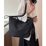 冬新作 ミニポーチ付き 巾着ナイロントートバッグA4サイズ | LOVERS | 詳細画像7 