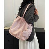 冬新作 ミニポーチ付き 巾着ナイロントートバッグA4サイズ | LOVERS | 詳細画像17 