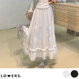 春新作 ハイウエスト ティアード | LOVERS | 詳細画像1