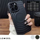 冬新作 MagSafe ウェーブデザインスマホケース | LOVERS | 詳細画像1 